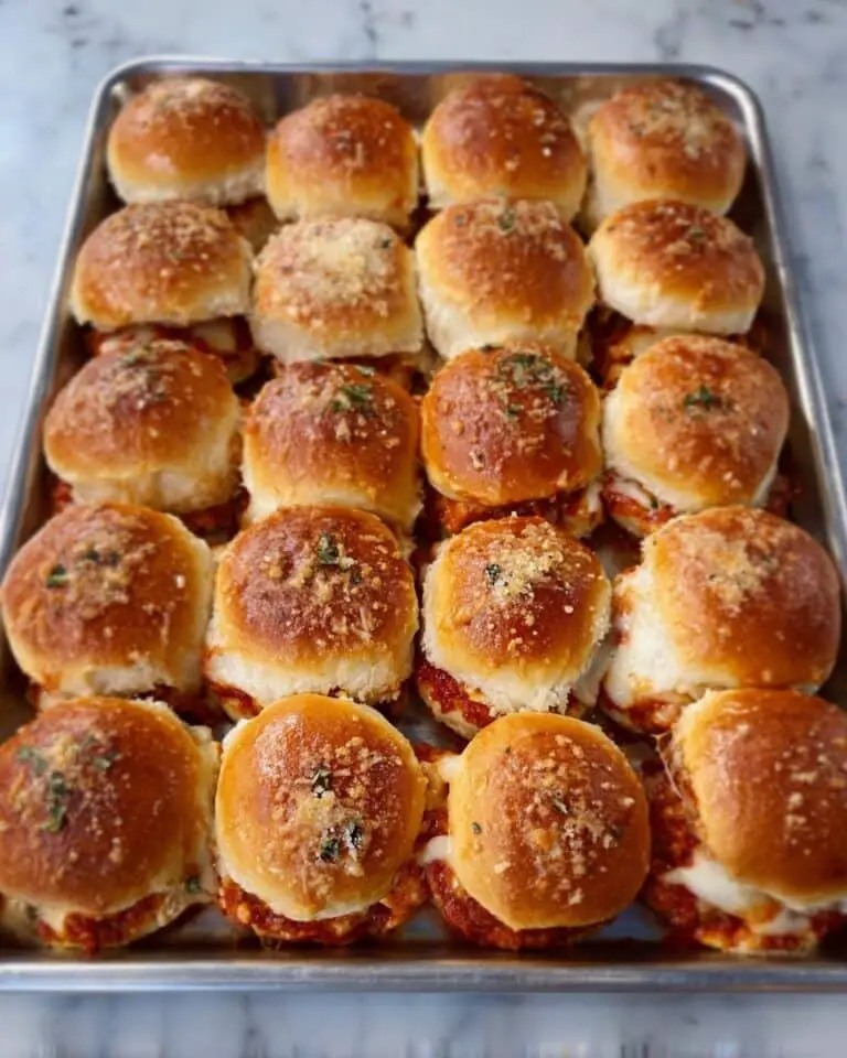 Mini Meatball Sliders with Juicy Meatballs, Melty Cheese, and Marinara Recipe