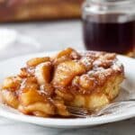 Caramel Apple Vegan French Toast Casserole Recipe