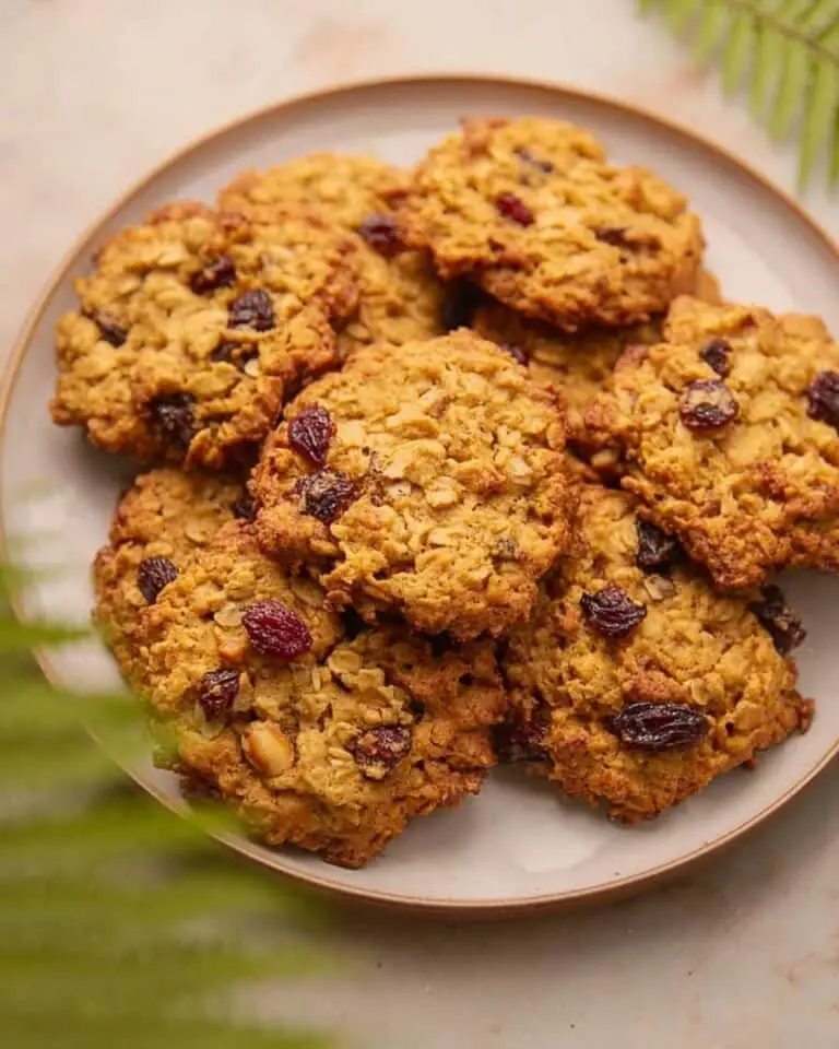 Nutty Oatmeal Cookies Recipe