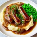 Bangers and Mash with Onion Gravy Recipe