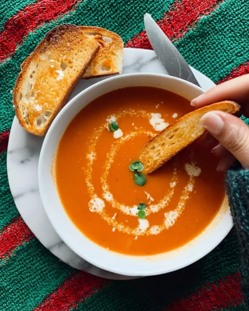 Creamy Vegan Tomato Soup Recipe