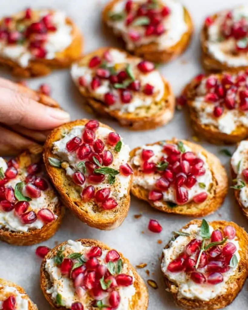 Sweet Potato Bites with Goat Cheese and Holiday Flavors Recipe