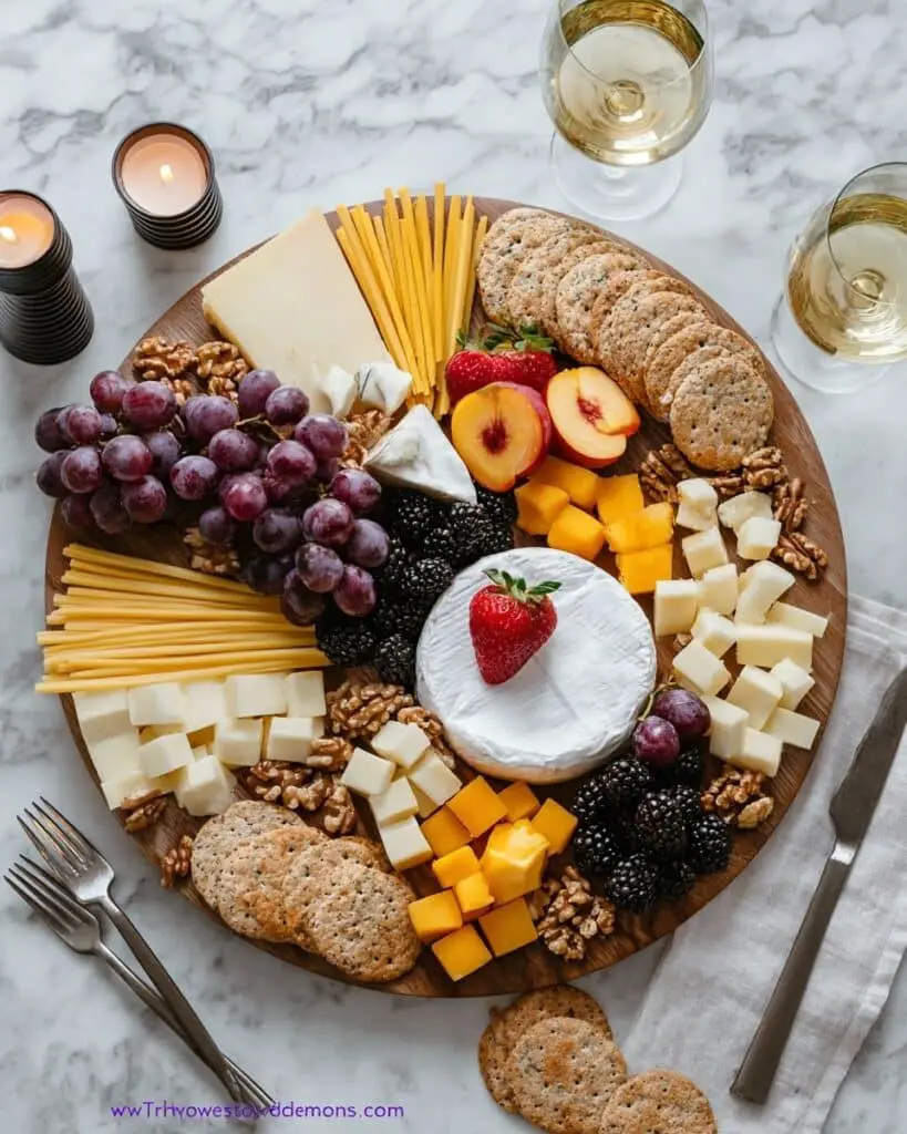 Keto Cheese Board Charcuterie Platter Recipe