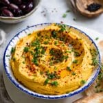 Creamy Pumpkin Hummus Recipe