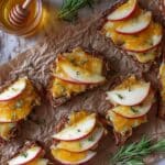 Apple & Cheddar Crostini Recipe