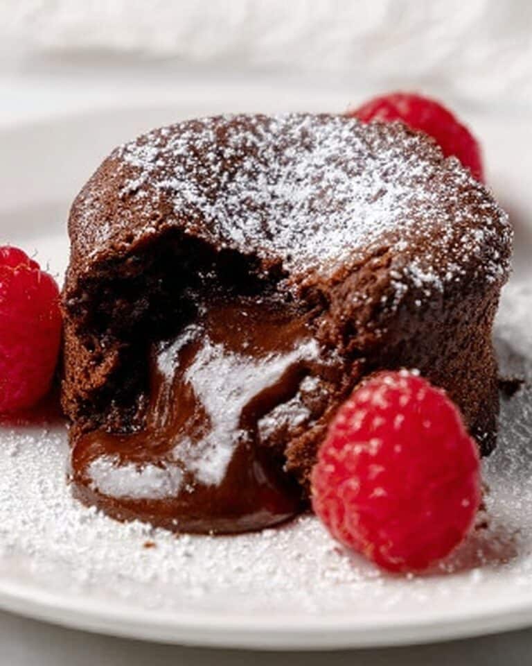 Decadent Chocolate Lava Cake Recipe