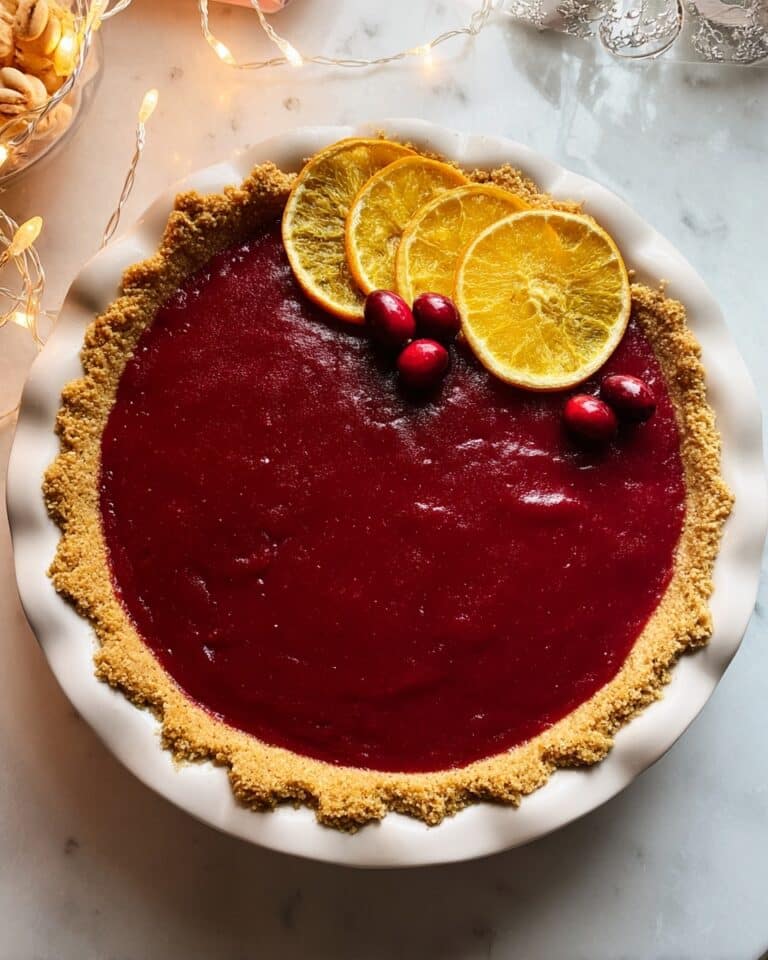 Cranberry Orange Tart Recipe