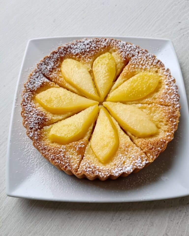 Pear and Almond Tart Recipe