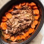 Slow Cooker Fall Apart Roast Beef Recipe