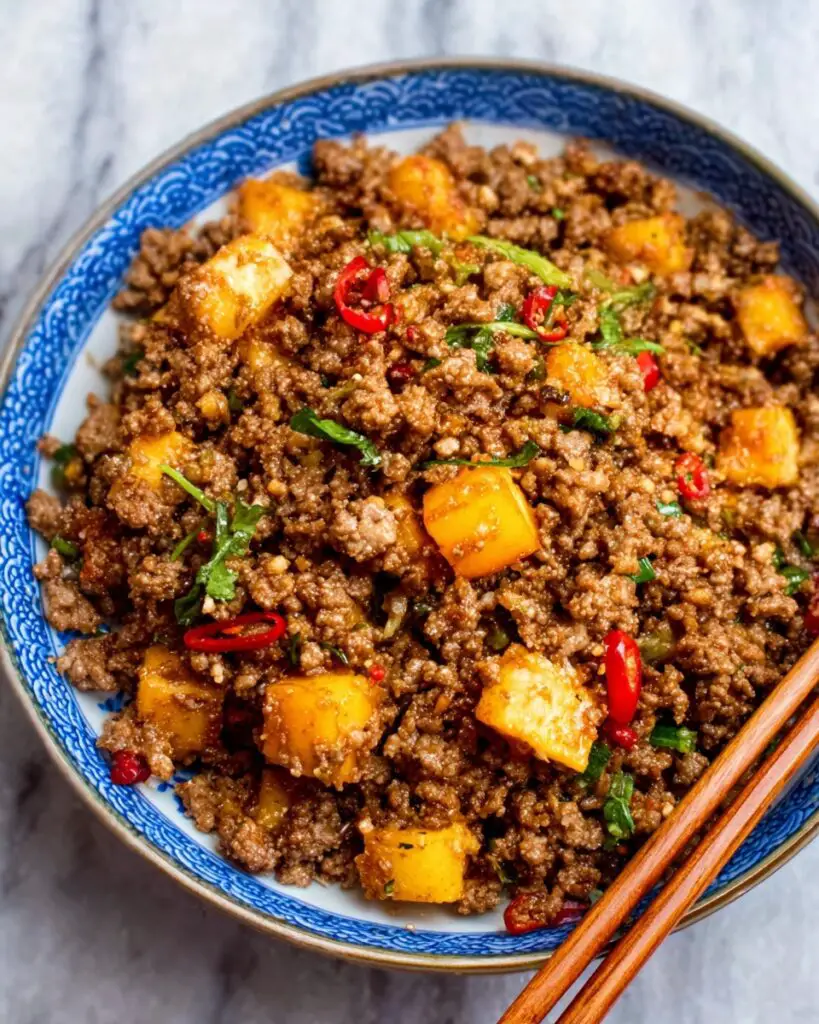 Potato & Ground Beef Casserole Recipe