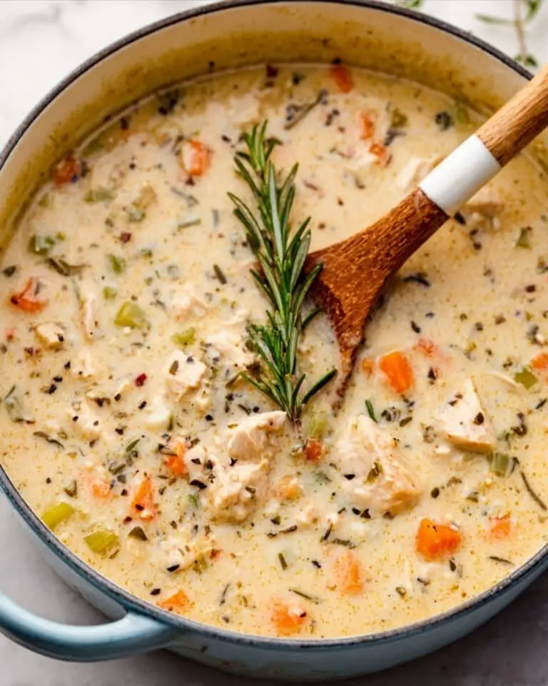 Creamy Chicken and Wild Rice Soup Recipe