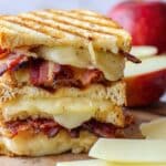 Apple and Gouda Grilled Cheese Sandwiches Recipe