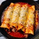 Ground Beef and Cheese Enchiladas Recipe