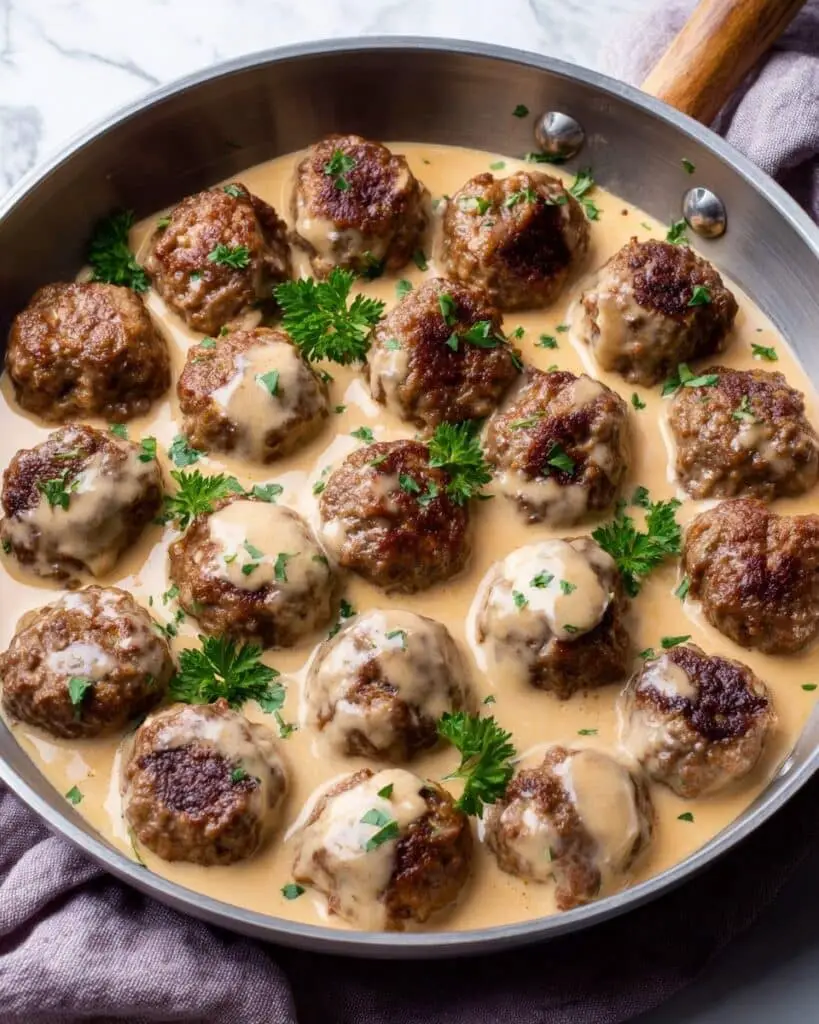 Easy Swedish Meatballs Recipe