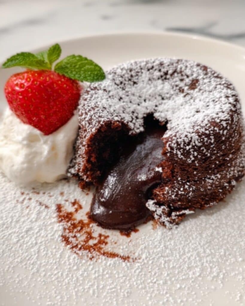 Chocolate Molten Lava Cake Recipe