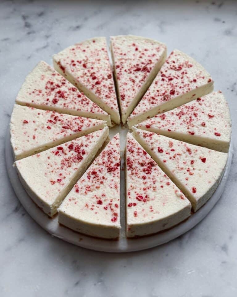 White Chocolate Peppermint Cheesecake Recipe