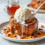 Pumpkin Bread Pudding with Fall Spices Recipe