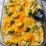 One Pan Broccoli Cheese Wild Rice Casserole Recipe