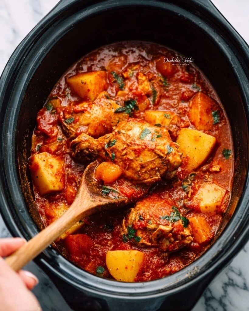 Slow Cooker Chicken Cacciatore Recipe