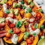 Roasted Pumpkin Nachos Recipe