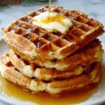 Gingerbread Buttermilk Waffles Recipe