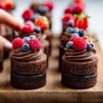 Mini Choc-Caramel Dessert Cakes Recipe