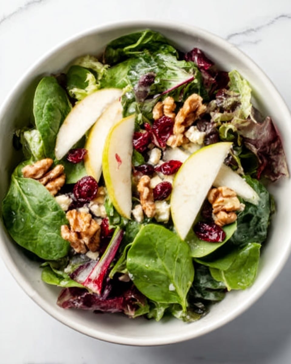 Tangy Pear and Blue Cheese Salad Recipe