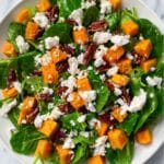 Fall Salad with Cranberry Vinaigrette Recipe