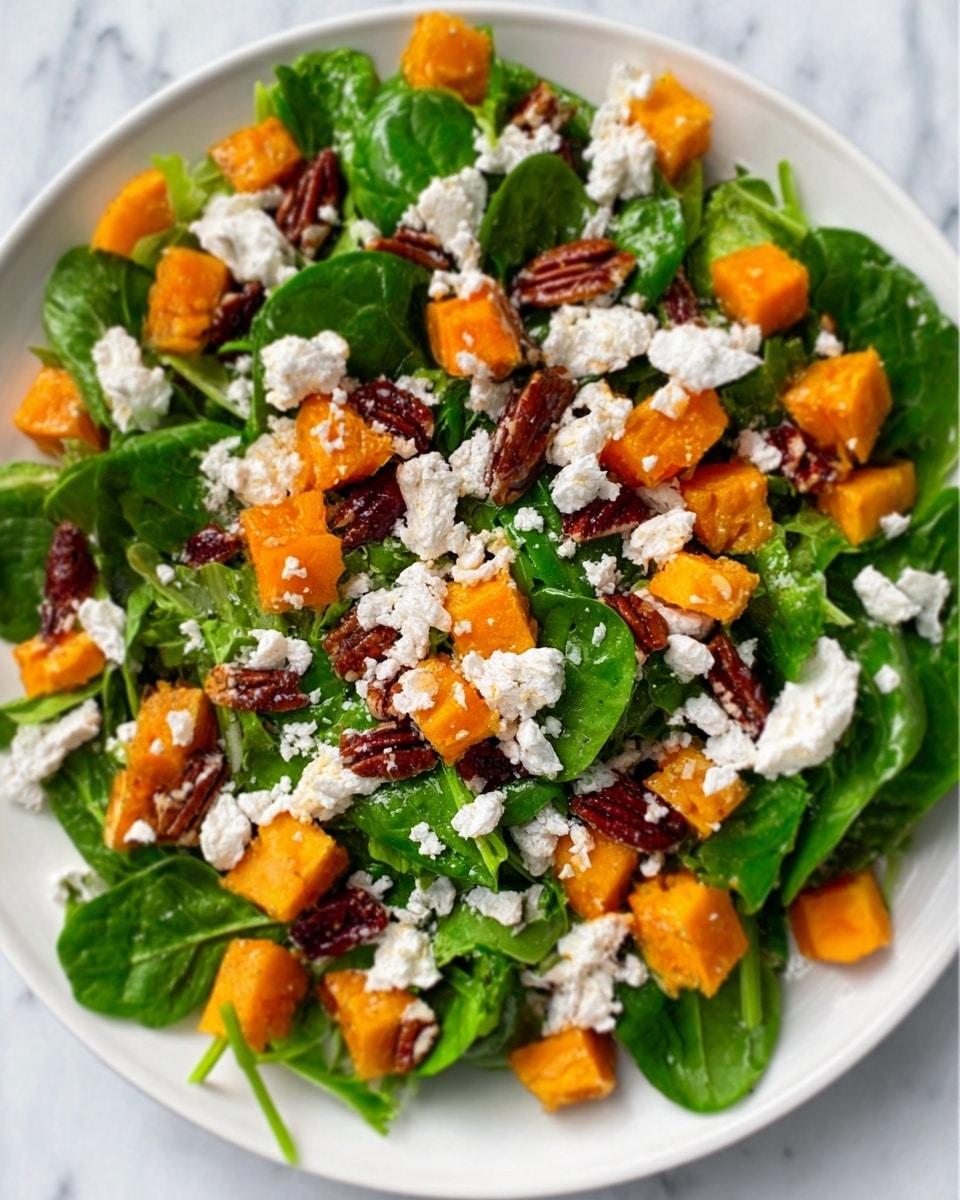 Fall Salad with Cranberry Vinaigrette Recipe