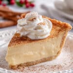 Christmas Eve Cinnamon-Vanilla Custard Pie Recipe