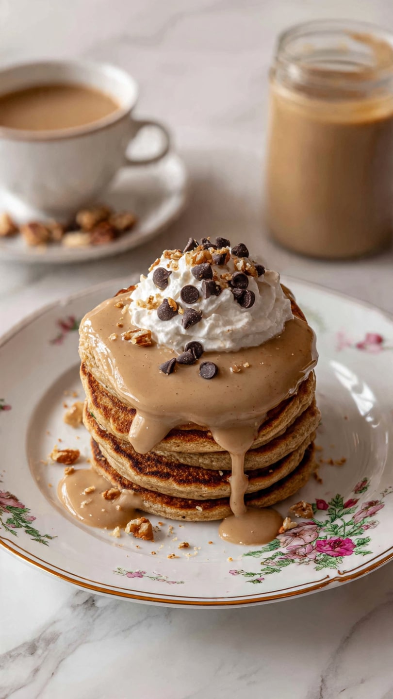 Peanut Butter Pancakes Recipe - Recipe Image