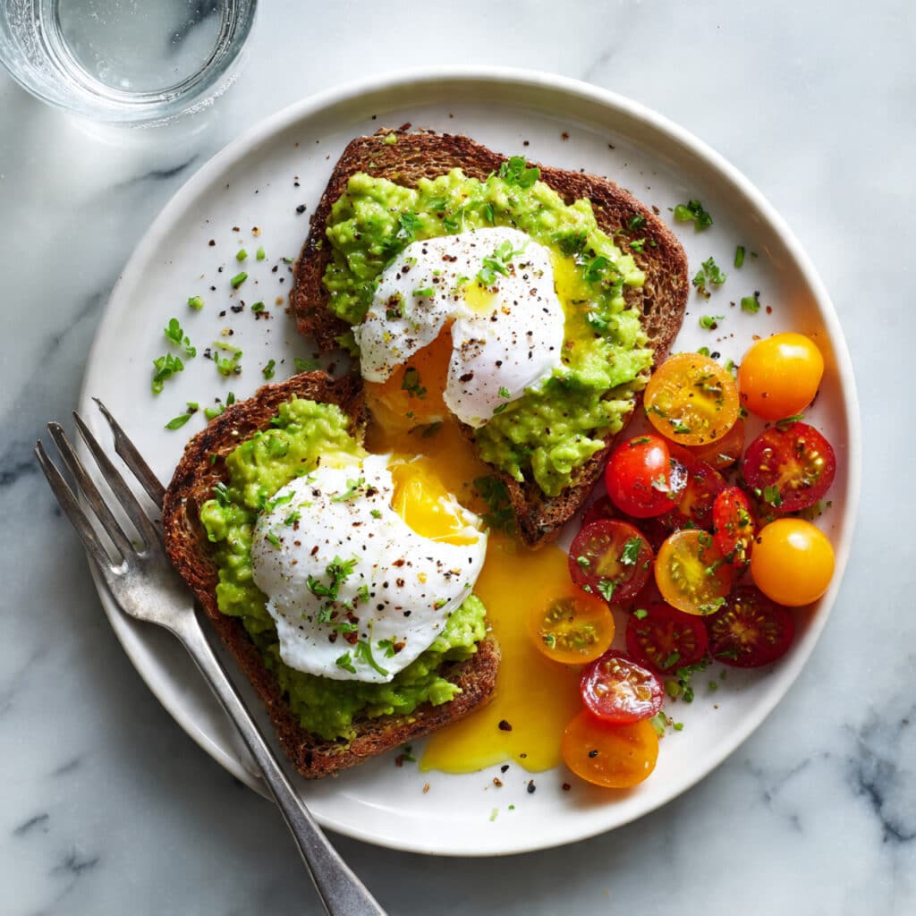 Avocado Toast with Poached Egg Recipe