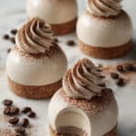 Gingerbread Latte Mousse Domes Recipe