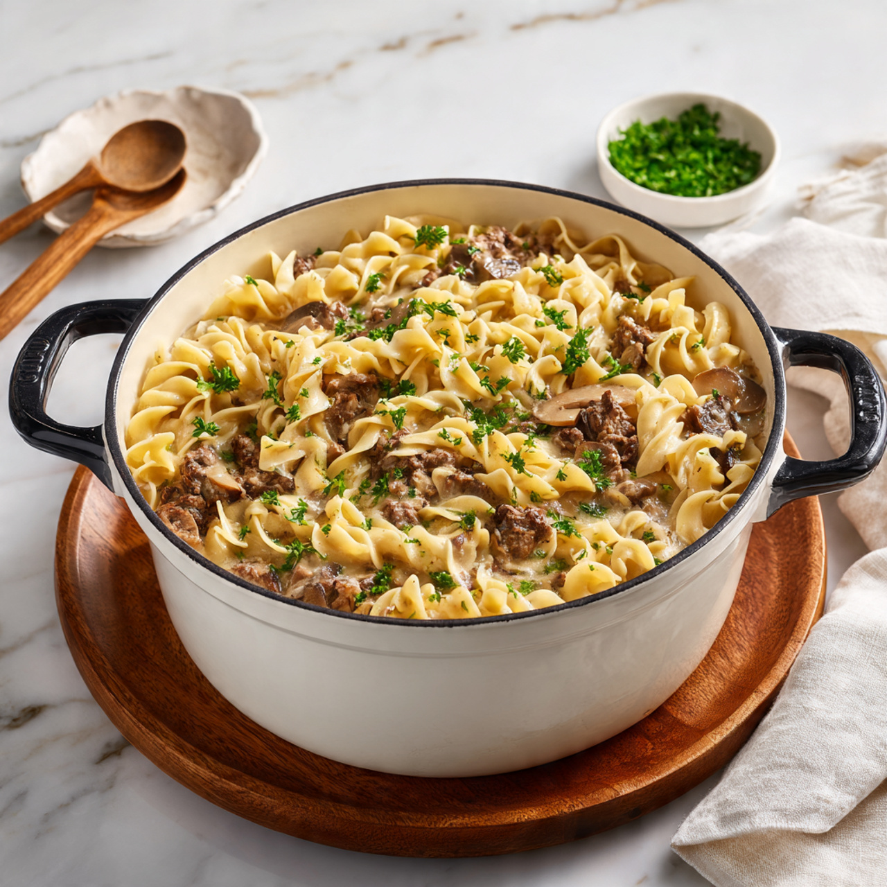 Beef Stroganoff Soup Recipe - Recipe Image