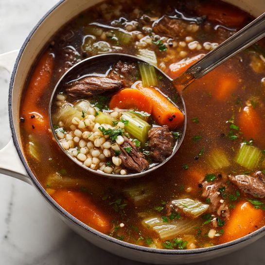 Beef and Barley Stew Recipe