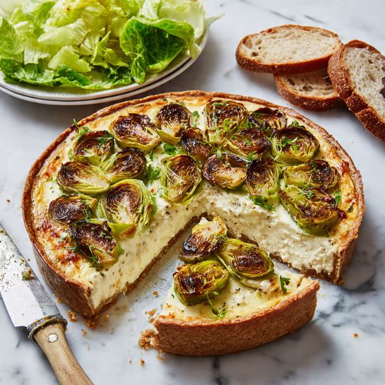 Winter Vegetable Quiche Recipe - Recipe Image