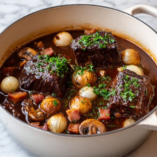 Classic Beef Bourguignon Recipe