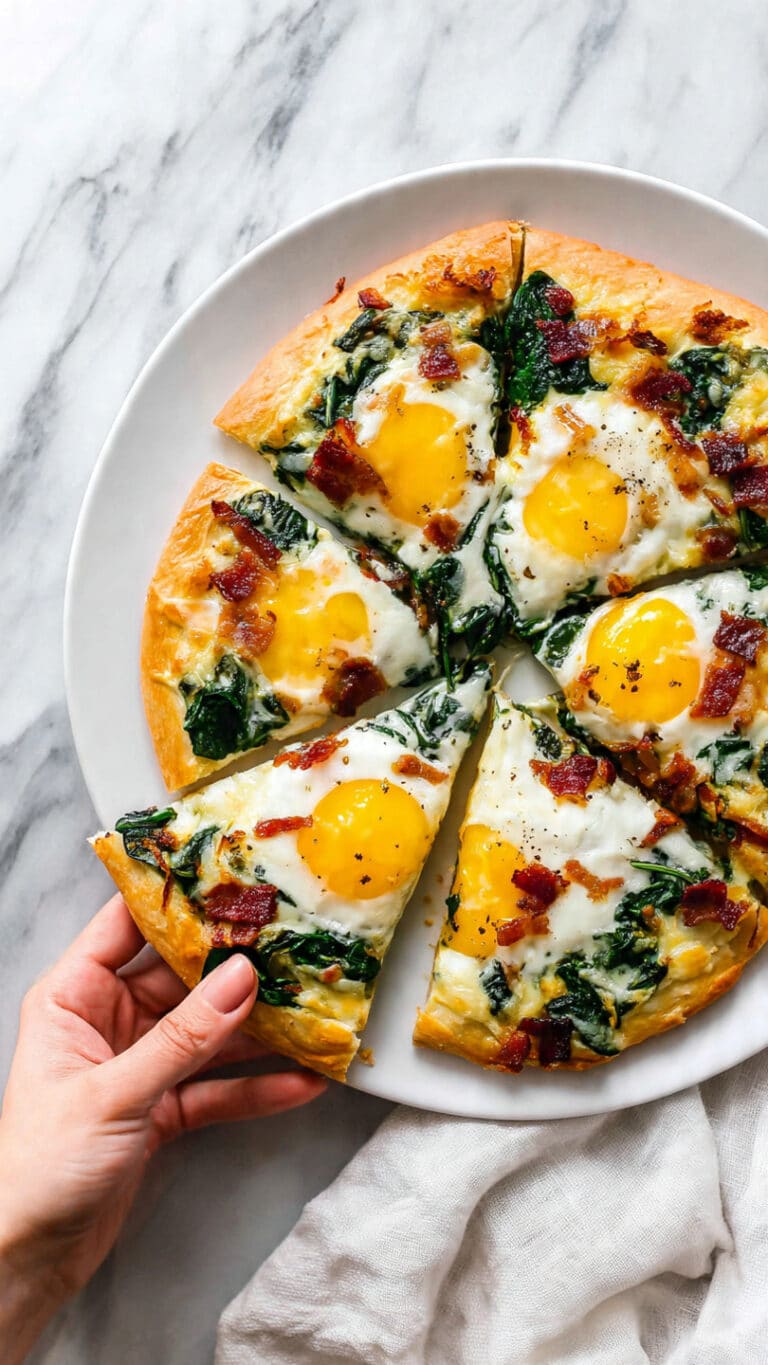 Sunny-Side-Up Breakfast Pizza Recipe