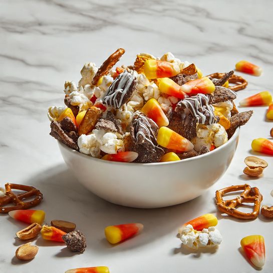 Christmas Trash: No-Bake Sweet and Salty Holiday Snack Mix Recipe - Recipe Image