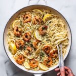 Lemon Garlic Scallop Pasta Recipe