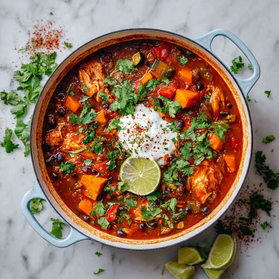 Super Easy Tex Mex Chicken Stew Recipe - Recipe Image