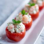 Stuffed Cherry Tomatoes with Herbed Cream Cheese Recipe