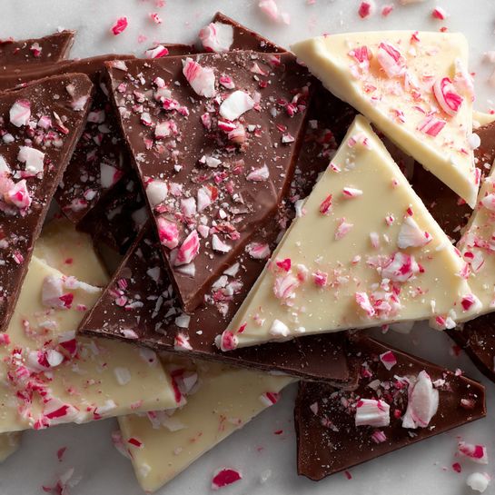Chocolate Peppermint Christmas Bark Recipe - Recipe Image