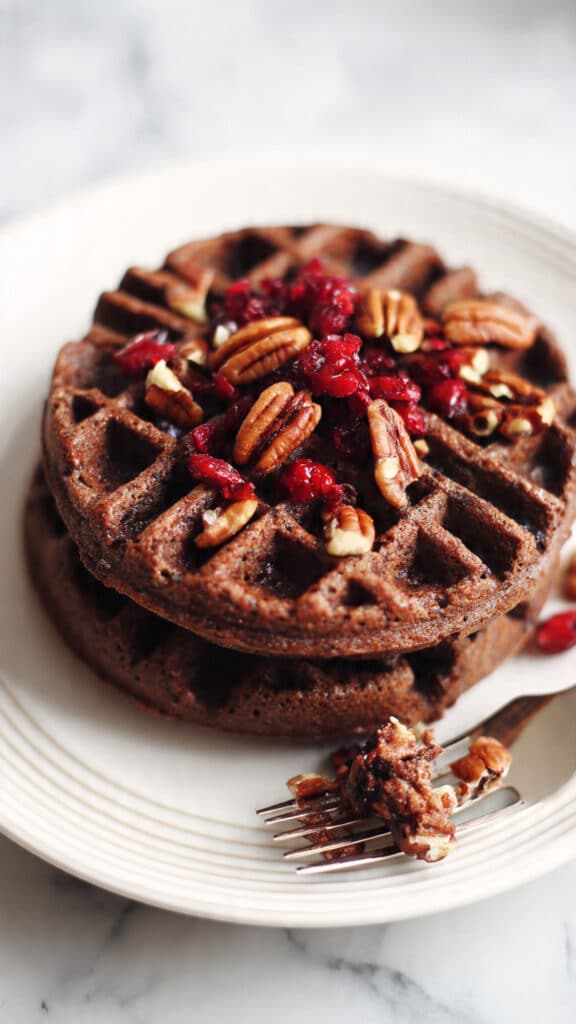 Gingerbread Buttermilk Waffles Recipe
