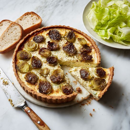 Winter Vegetable Quiche Recipe
