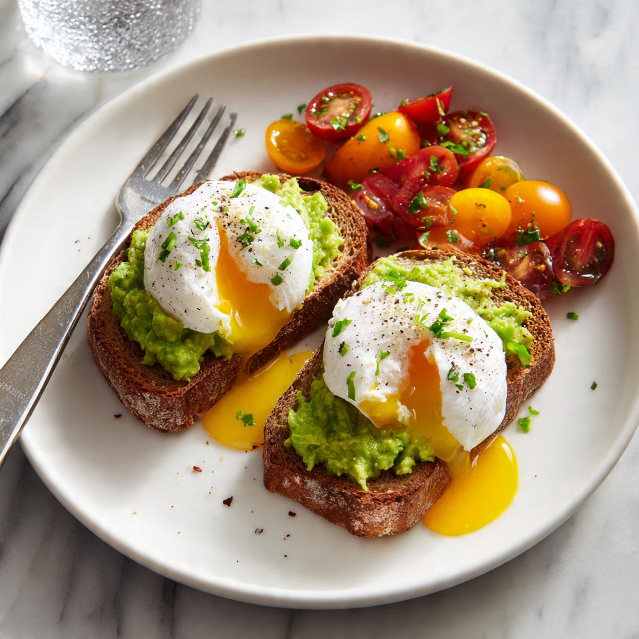Avocado Toast with Poached Egg Recipe - Recipe Image