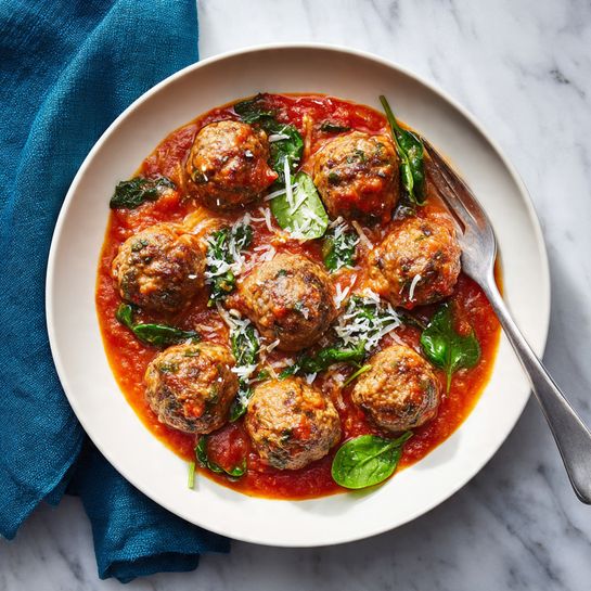 Chorizo Meatballs with Risoni Recipe