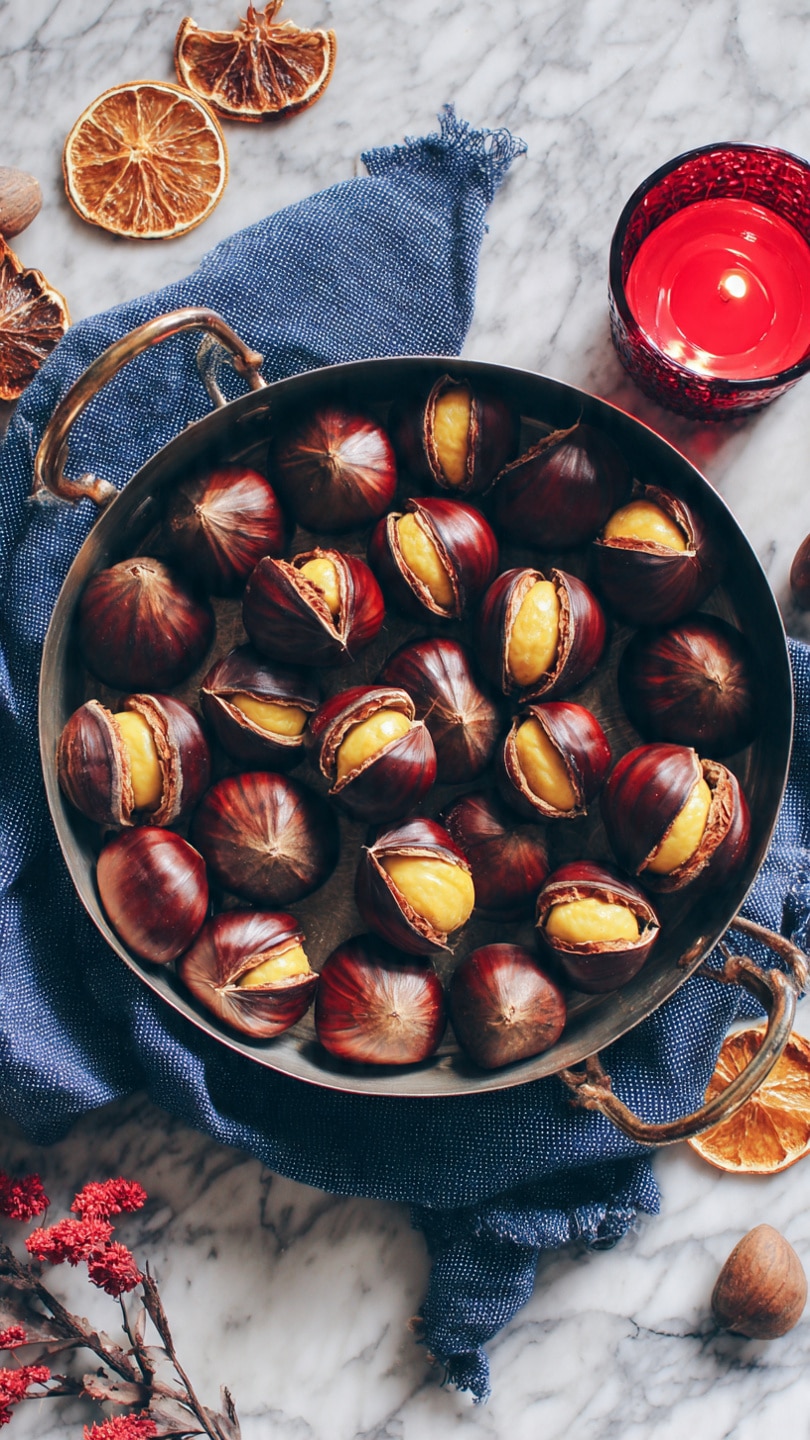 Roasted Chestnuts Recipe - Recipe Image