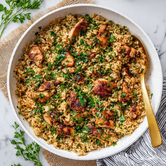 One Pot Chicken and Rice Recipe