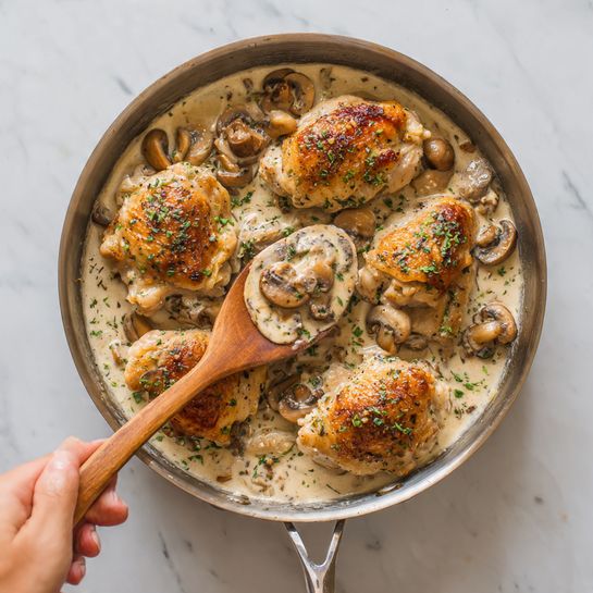 Slow Cooker Creamy Marsala Chicken with Mushrooms Recipe